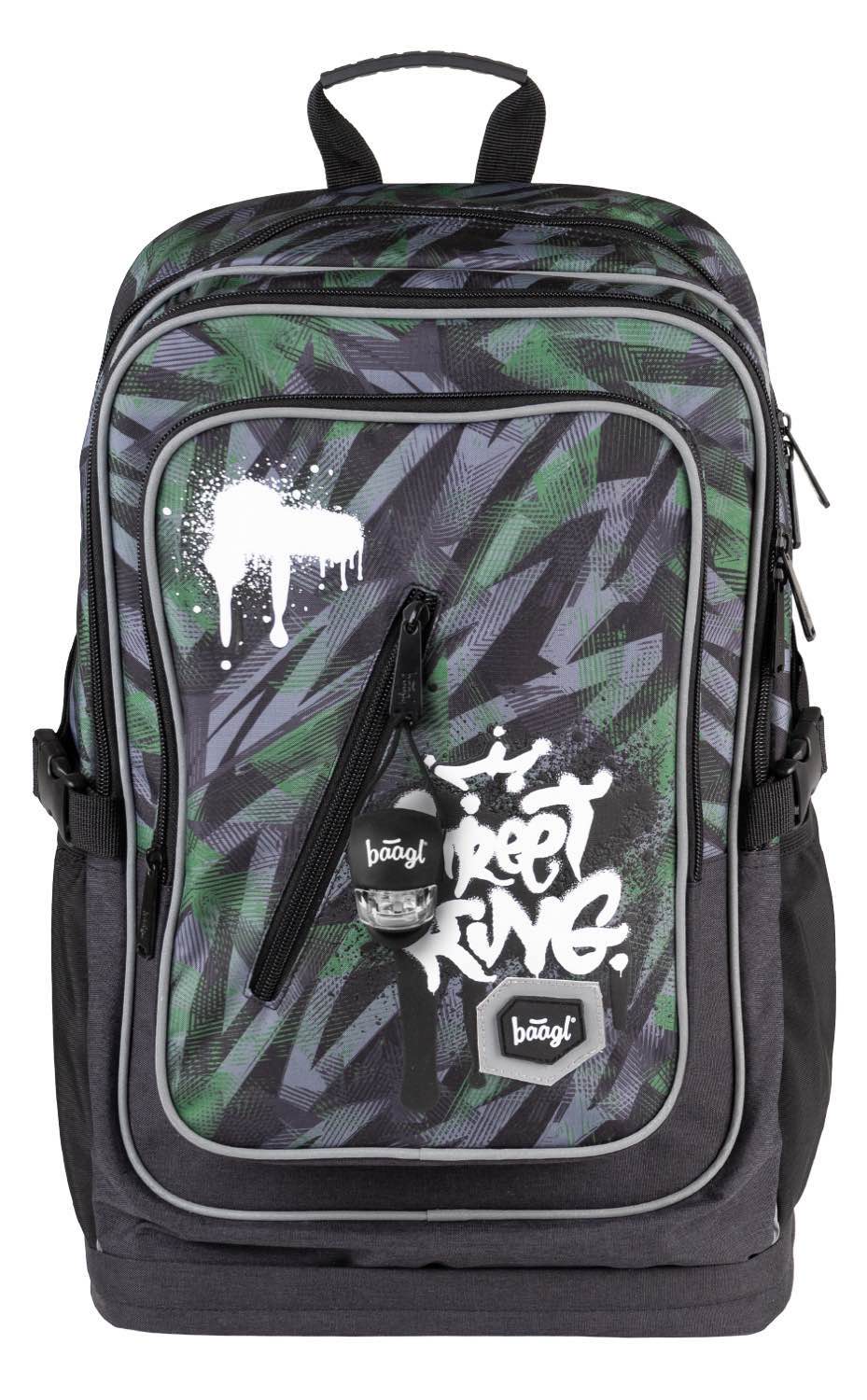 Cubic Street King Rucksack-Set 3tlg: Rucksack, Federmäppchen, Turnbeutel