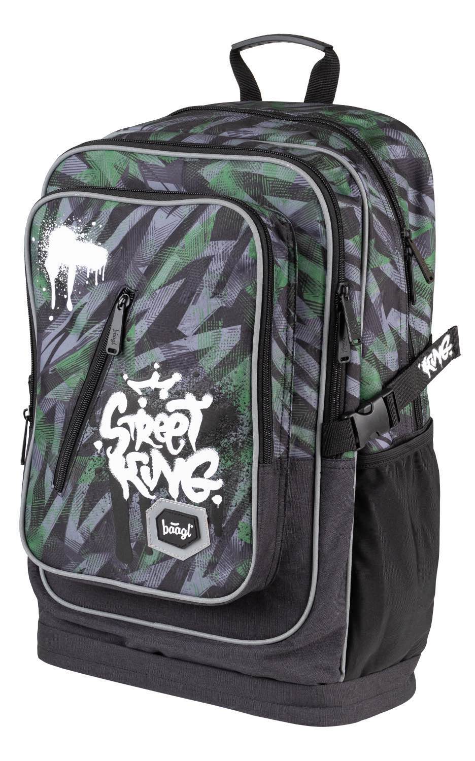 Cubic Street King Rucksack-Set 3tlg: Rucksack, Federmäppchen, Turnbeutel