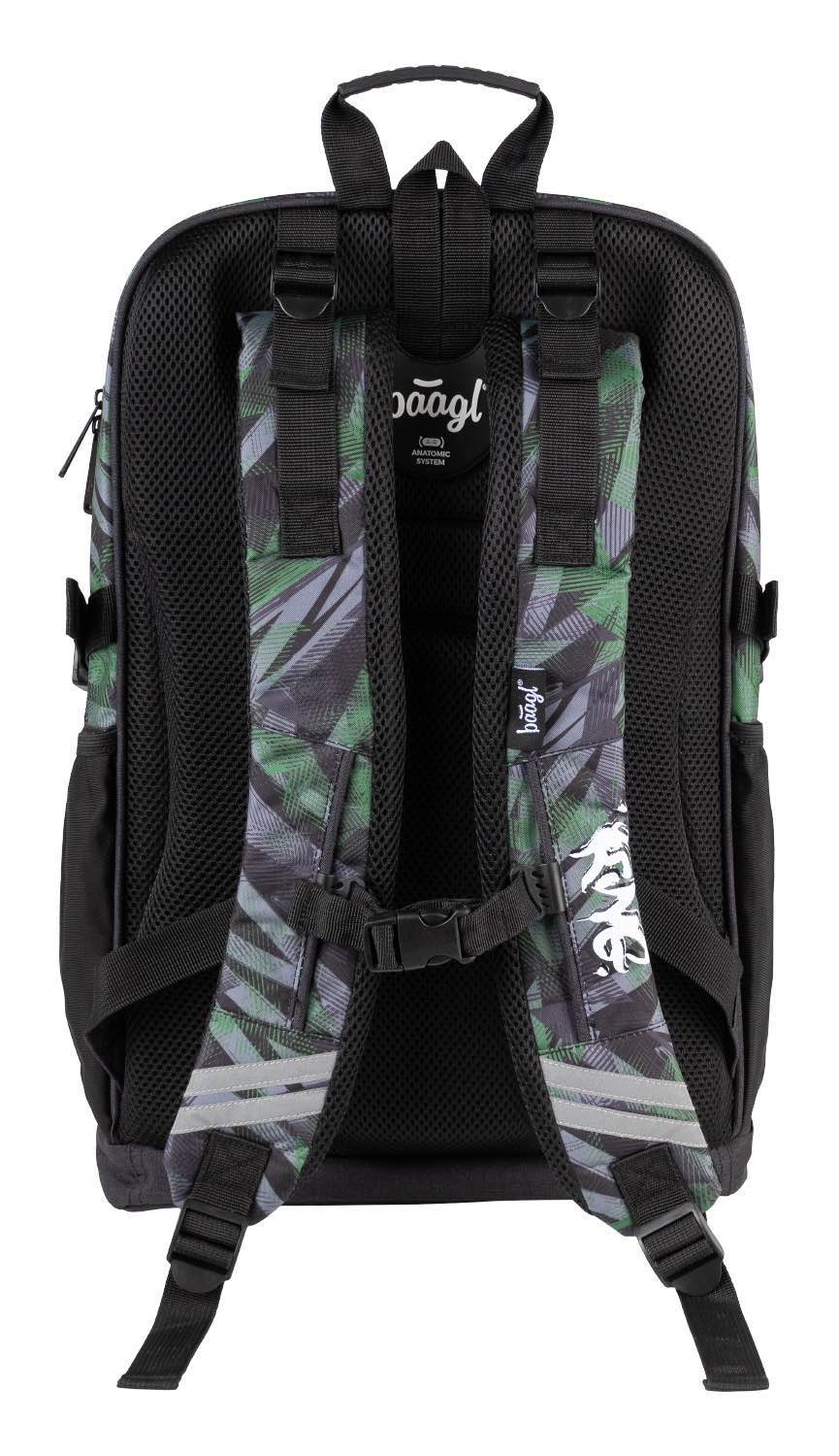 Cubic Street King Rucksack-Set 3tlg: Rucksack, Federmäppchen, Turnbeutel