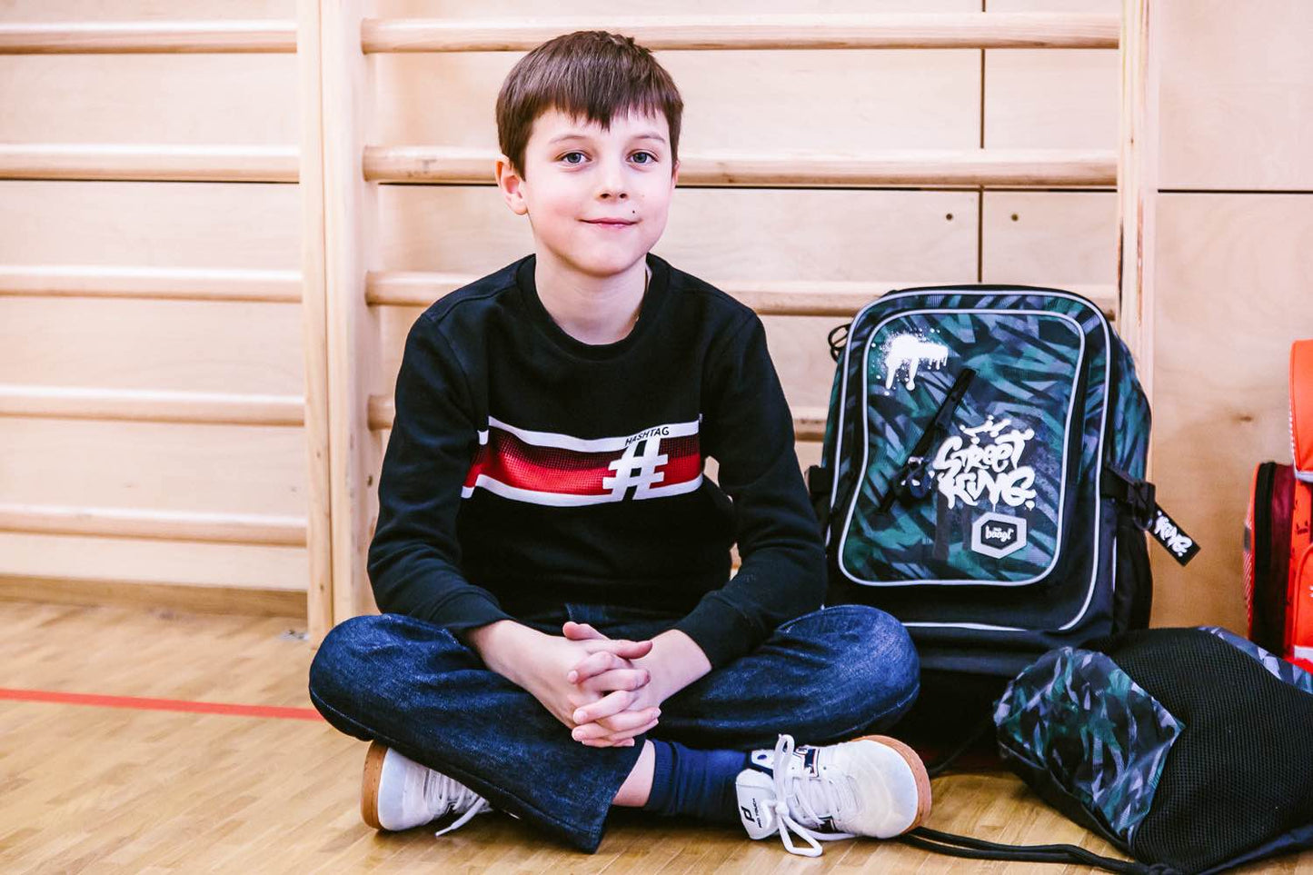 Cubic Street King Rucksack-Set 3tlg: Rucksack, Federmäppchen, Turnbeutel