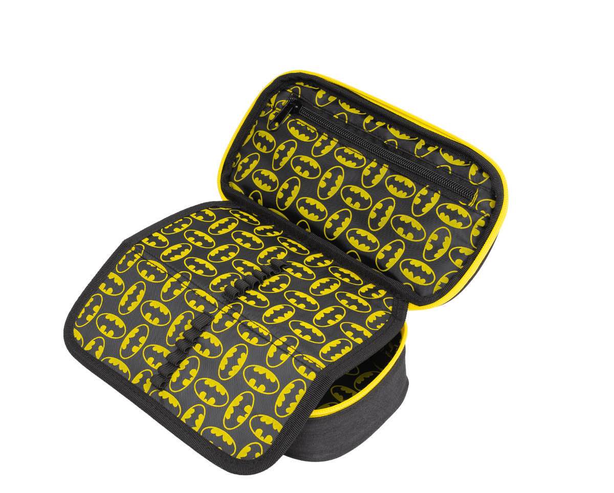Core Batman Rucksack-Set 3tlg: Rucksack, Federmäppchen, Turnbeutel