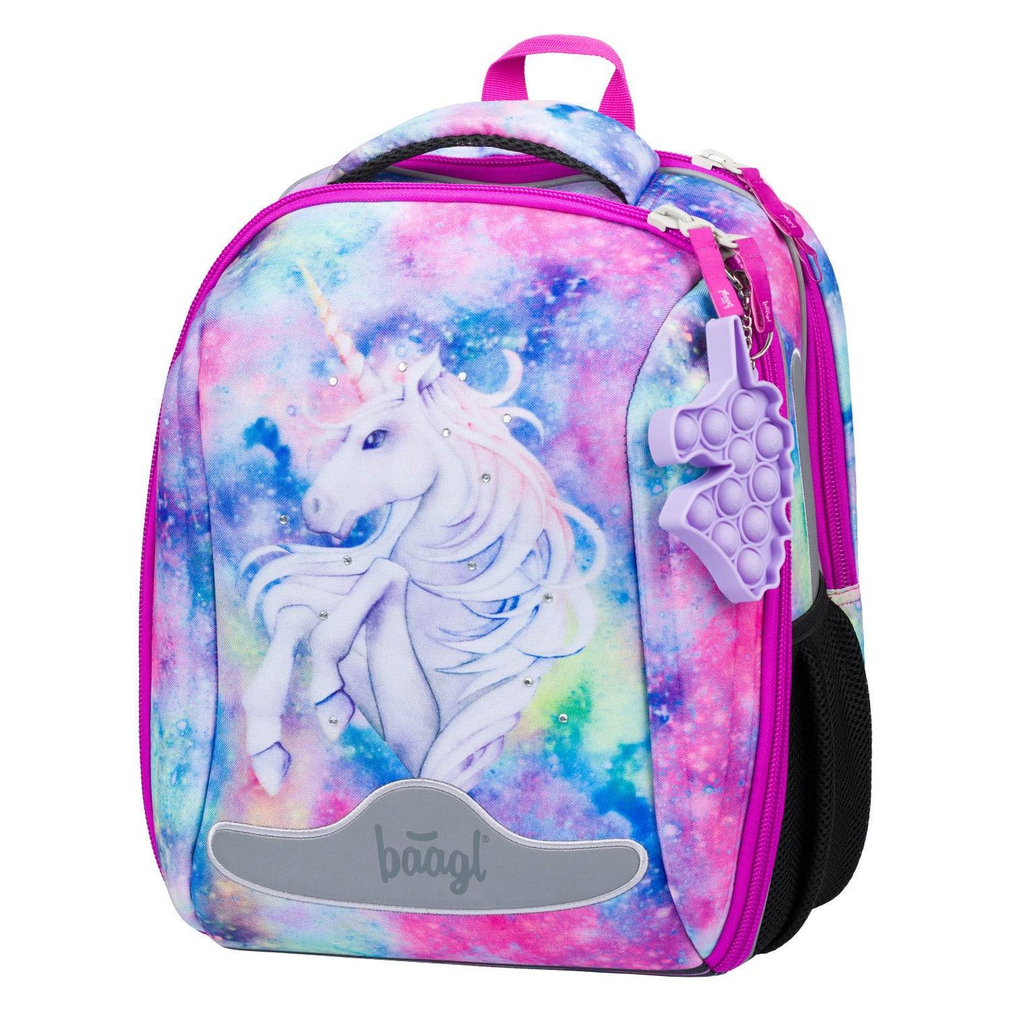 Shelly Unicorn Schulranzen-Set 3tlg: Schulranzen, Federmäppchen, Turnbeutel