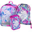 Shelly Unicorn Schulranzen-Set 3tlg: Schulranzen, Federmäppchen, Turnbeutel