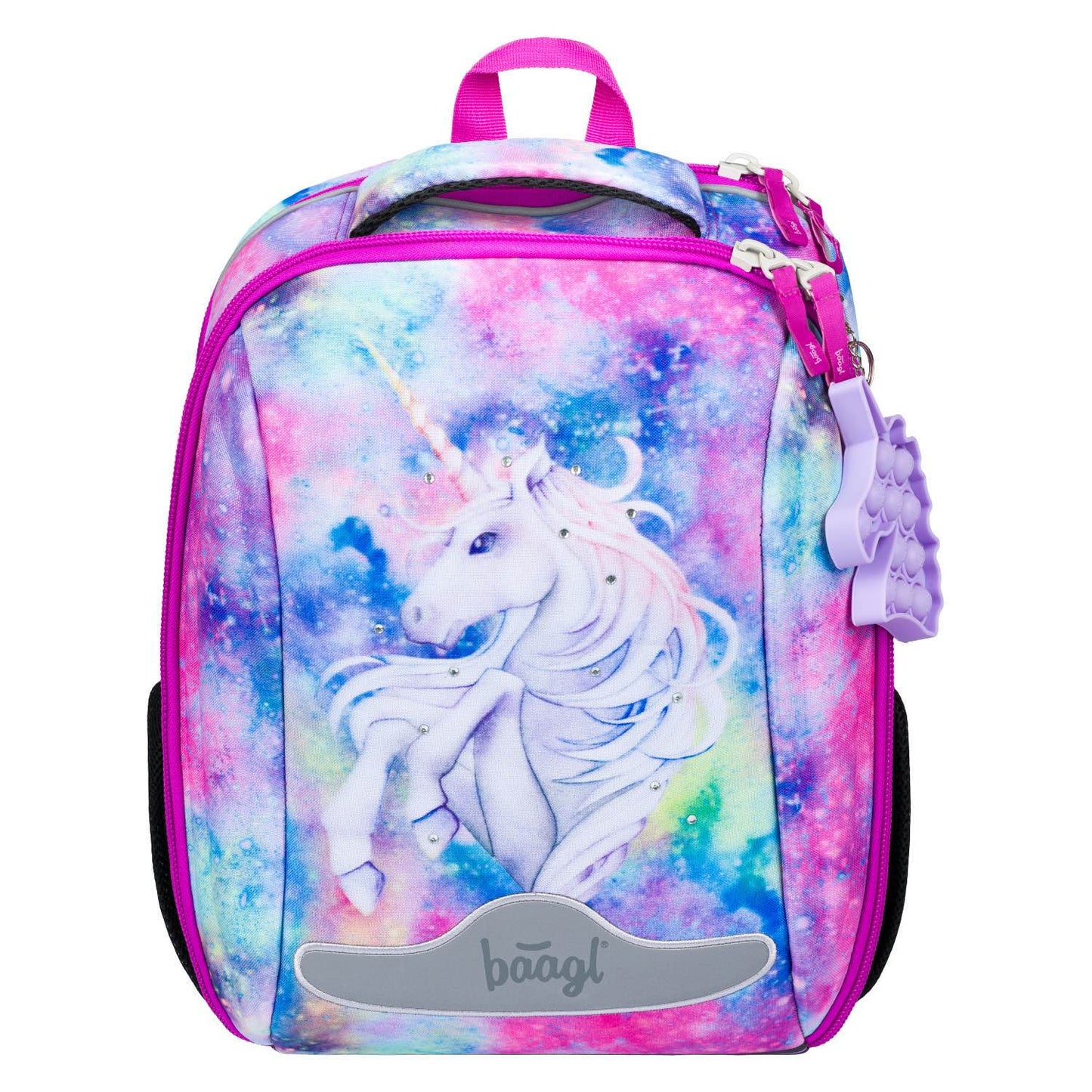 Shelly Unicorn Schulranzen-Set 5tlg: Schulranzen, Federmäppchen, Turnbeutel, Heftmappe, Brotdose