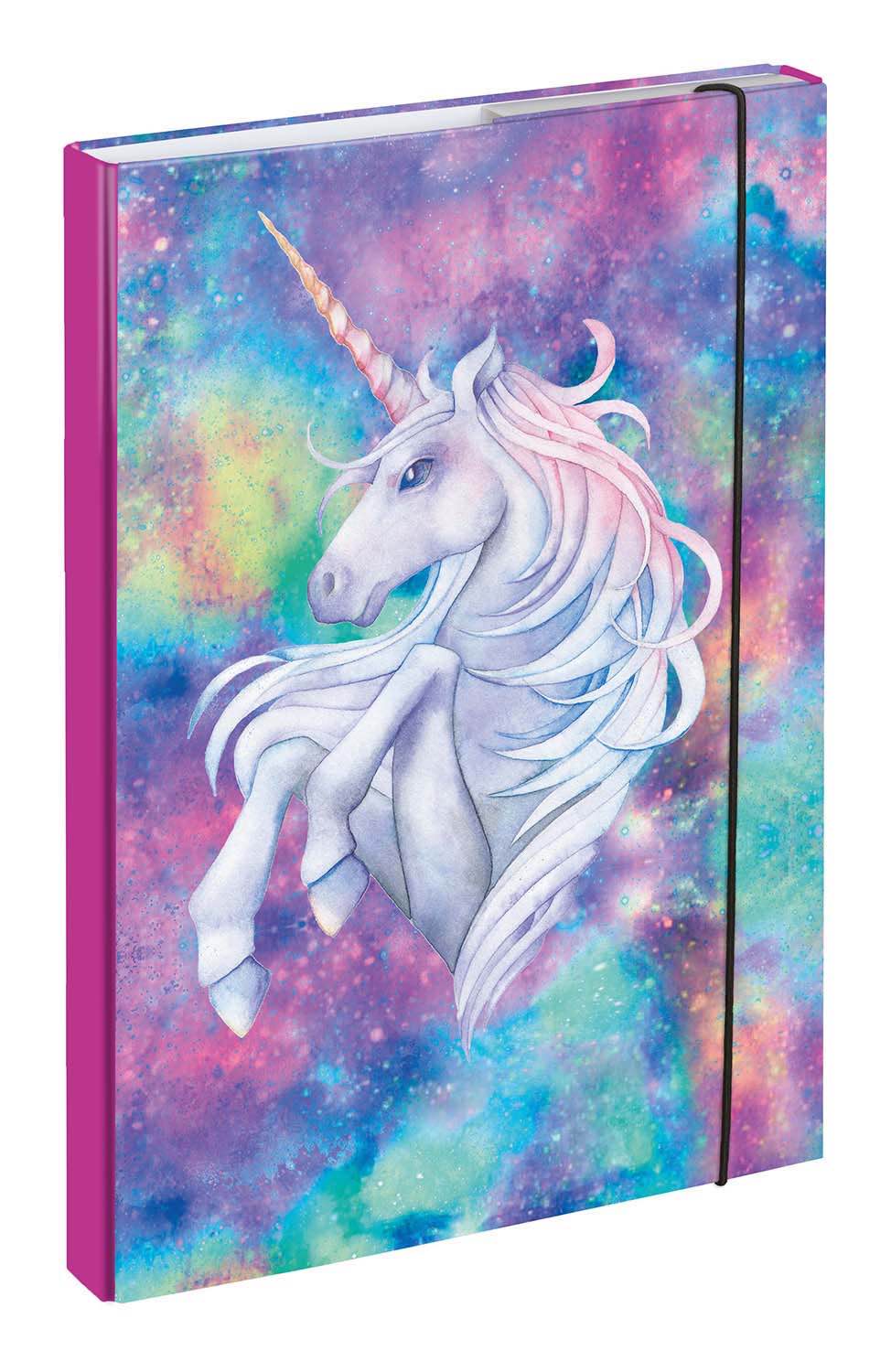Shelly Unicorn Schulranzen-Set 5tlg: Schulranzen, Federmäppchen, Turnbeutel, Heftmappe, Brotdose