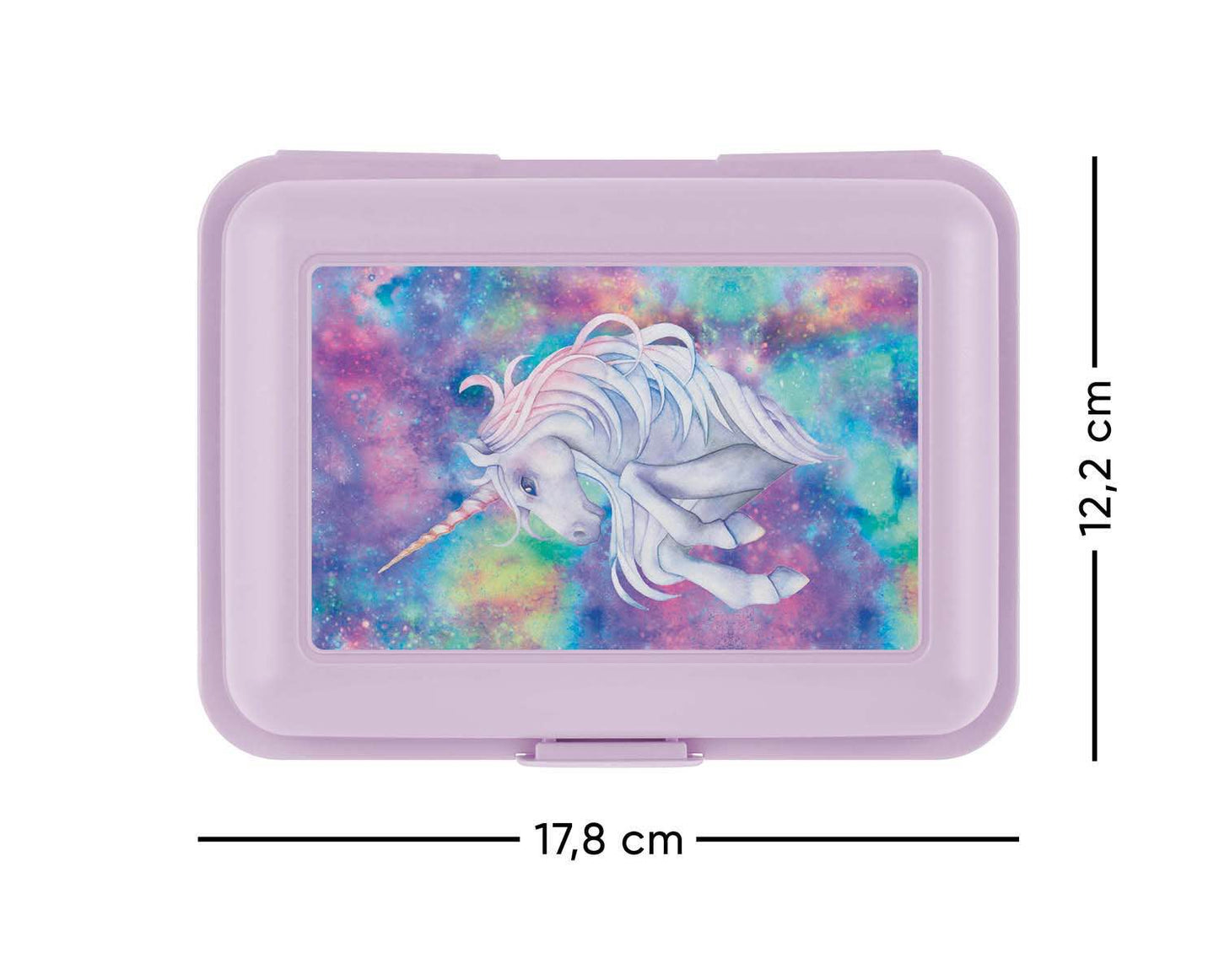 Shelly Unicorn Schulranzen-Set 5tlg: Schulranzen, Federmäppchen, Turnbeutel, Heftmappe, Brotdose