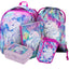 Shelly Unicorn Schulranzen-Set 5tlg: Schulranzen, Federmäppchen, Turnbeutel, Heftmappe, Brotdose