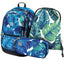 Core Monstera Rucksack-Set 3tlg: Rucksack, Federmäppchen, Turnbeutel