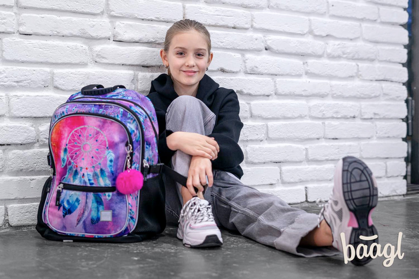 Core Traumfänger Rucksack-Set 3tlg: Rucksack, Federmäppchen, Turnbeutel