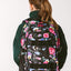 Skate Flowers Rucksack-Set 3tlg: Rucksack, Federmäppchen, Turnbeutel