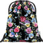 Skate Flowers Rucksack-Set 3tlg: Rucksack, Federmäppchen, Turnbeutel