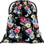 Skate Flowers Rucksack-Set 3tlg: Rucksack, Federmäppchen, Turnbeutel