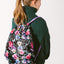 Skate Flowers Rucksack-Set 3tlg: Rucksack, Federmäppchen, Turnbeutel