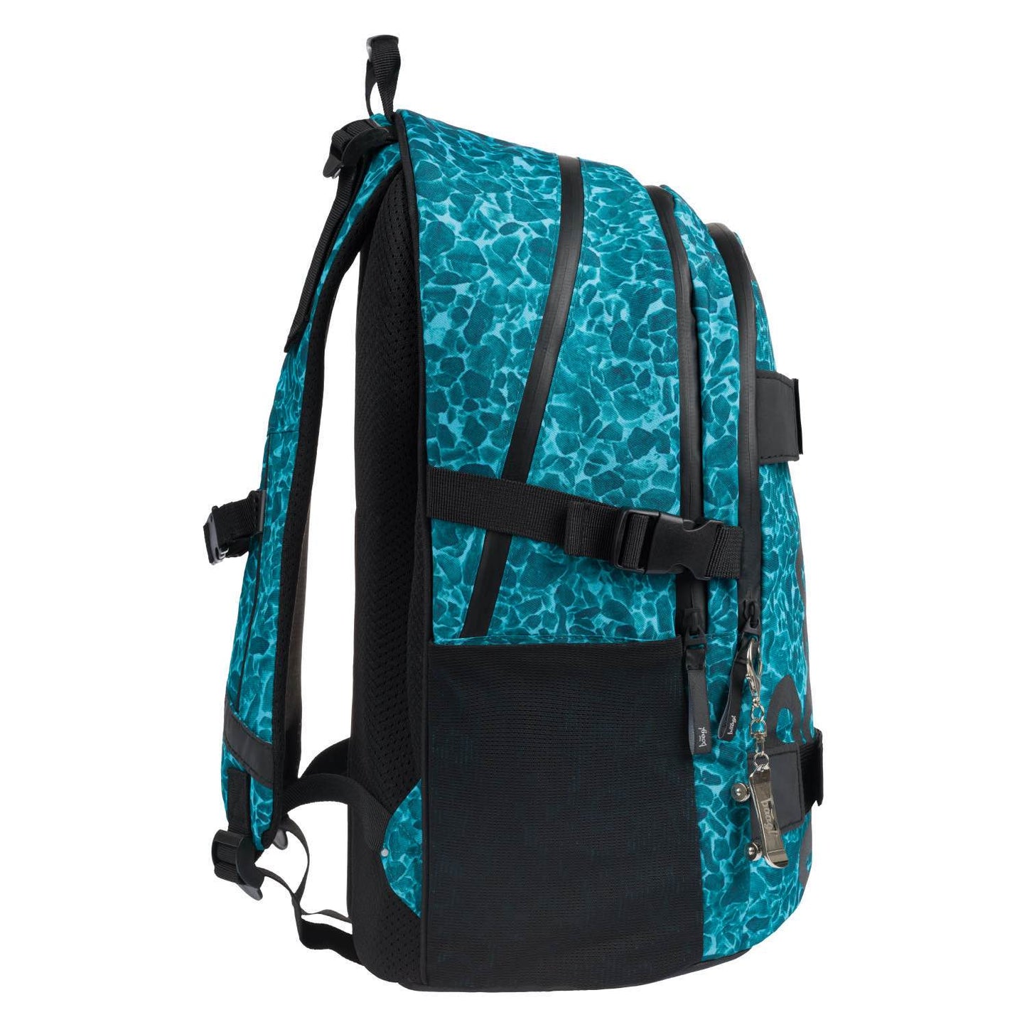 Skate Aquamarine Rucksack-Set 3tlg: Rucksack, Federmäppchen, Turnbeutel