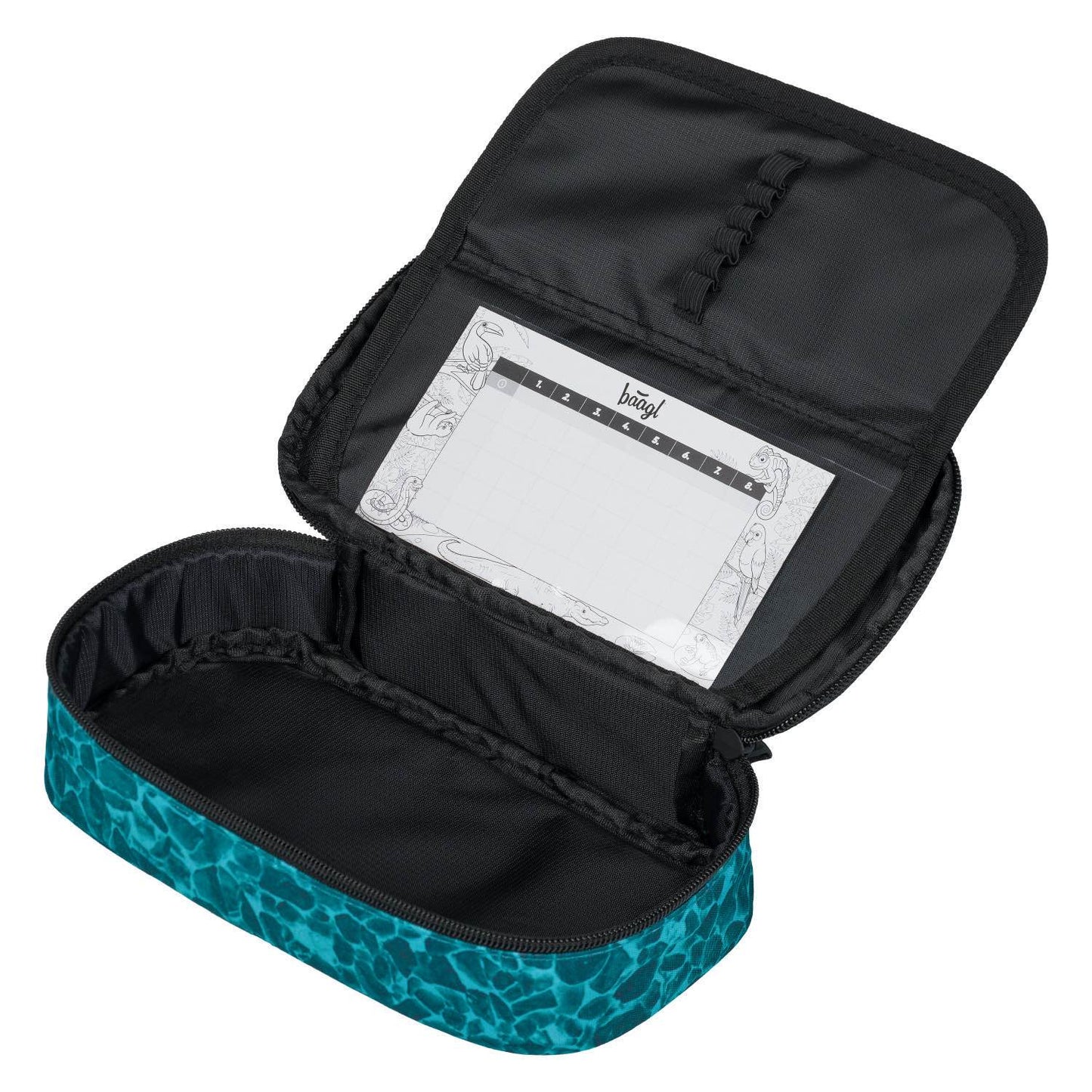 Skate Aquamarine Rucksack-Set 3tlg: Rucksack, Federmäppchen, Turnbeutel