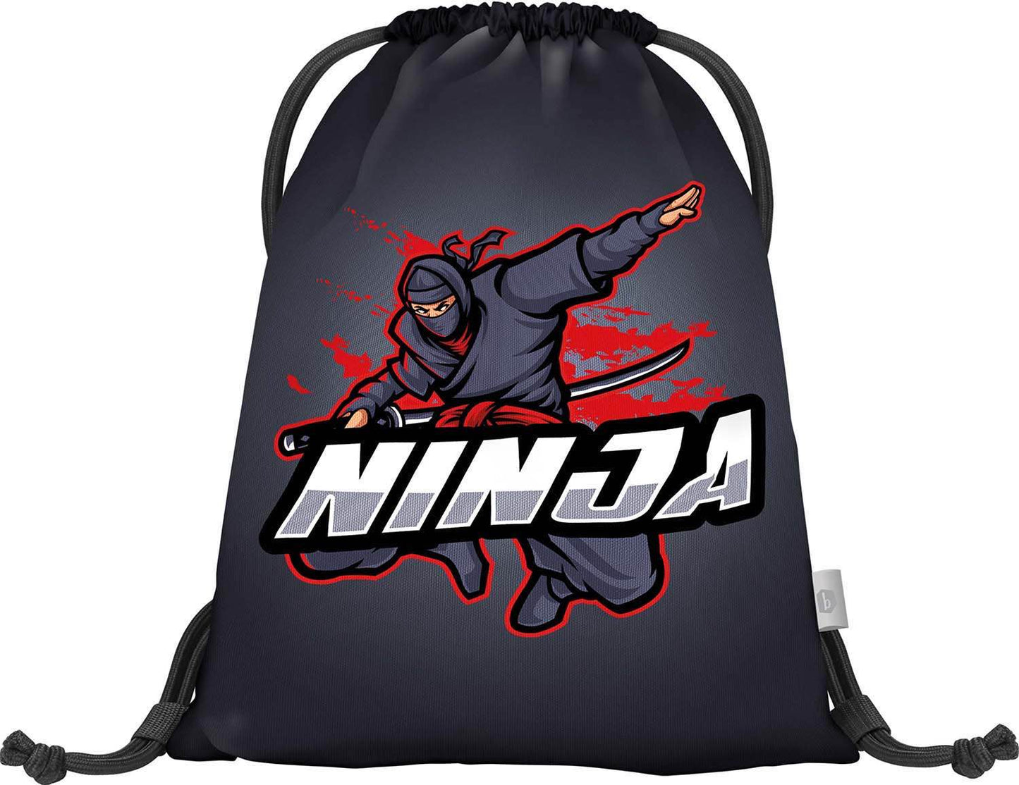 Ergo Ninja Schulranzen-Set 5tlg: Schulranzen, Federmäppchen, Turnbeutel, Heftmappe, Brotdose