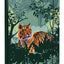 Ergo Tiger Schulranzen-Set 5tlg: Schulranzen, Federmäppchen, Turnbeutel, Heftmappe, Brotdose