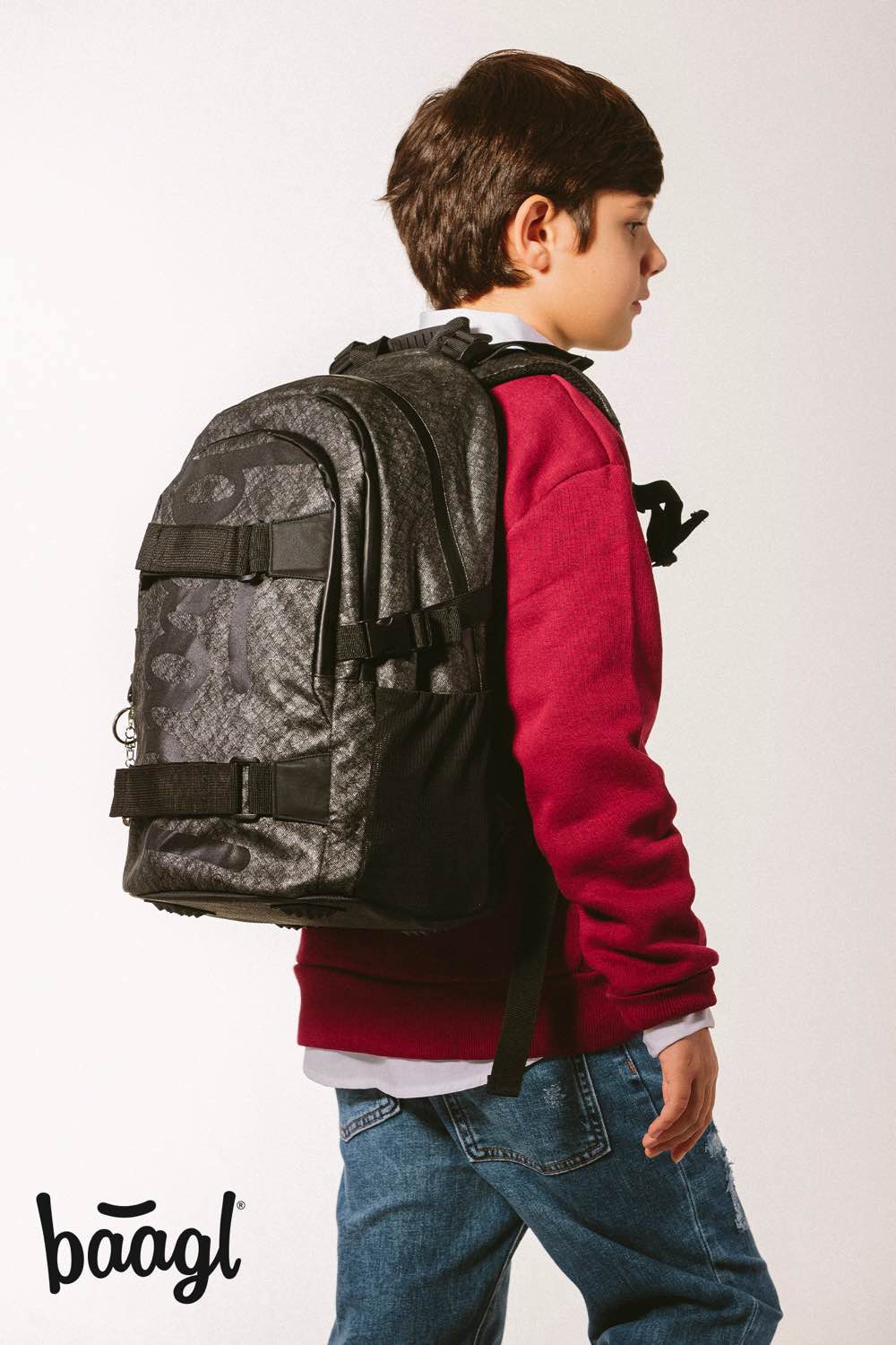 Skate Ash Rucksack-Set 3tlg: Rucksack, Federmäppchen, Turnbeutel