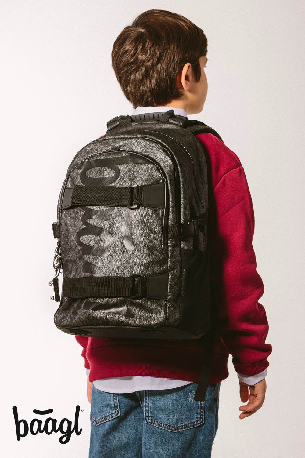 Skate Ash Rucksack-Set 3tlg: Rucksack, Federmäppchen, Turnbeutel