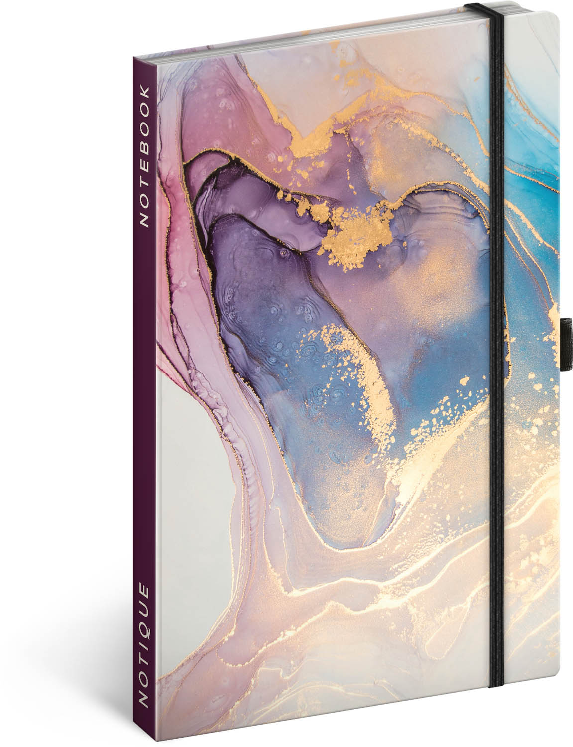 Notizbuch Strukturen, liniert, 13 x 21 cm