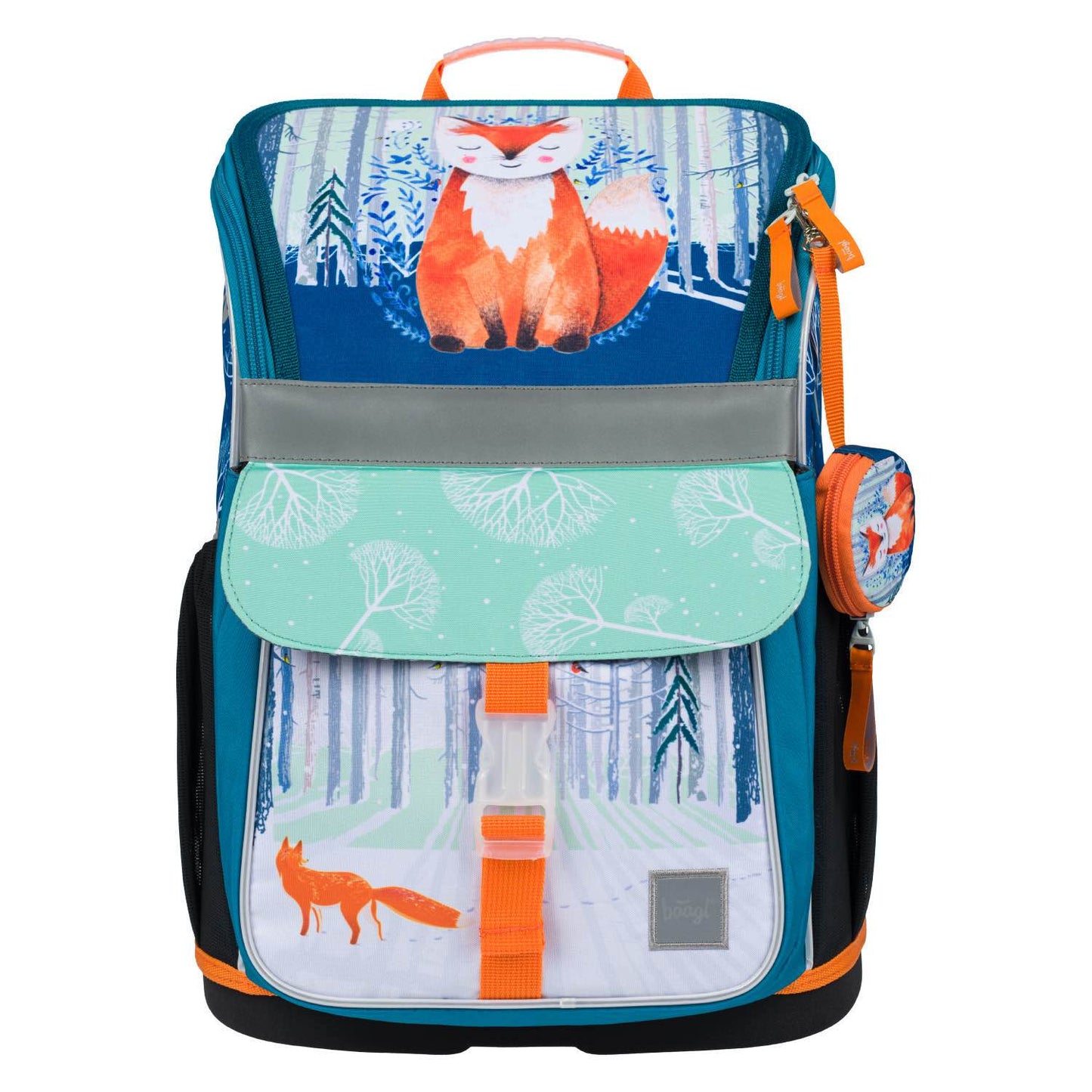 Zippy Fuchs Schulranzen-Set 3tlg: Schulranzen, Federmäppchen, Turnbeutel