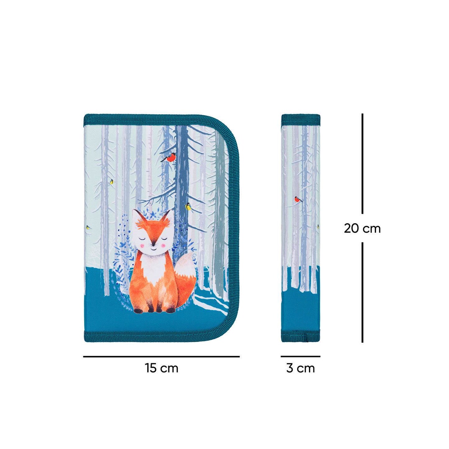 Zippy Fuchs Schulranzen-Set 3tlg: Schulranzen, Federmäppchen, Turnbeutel