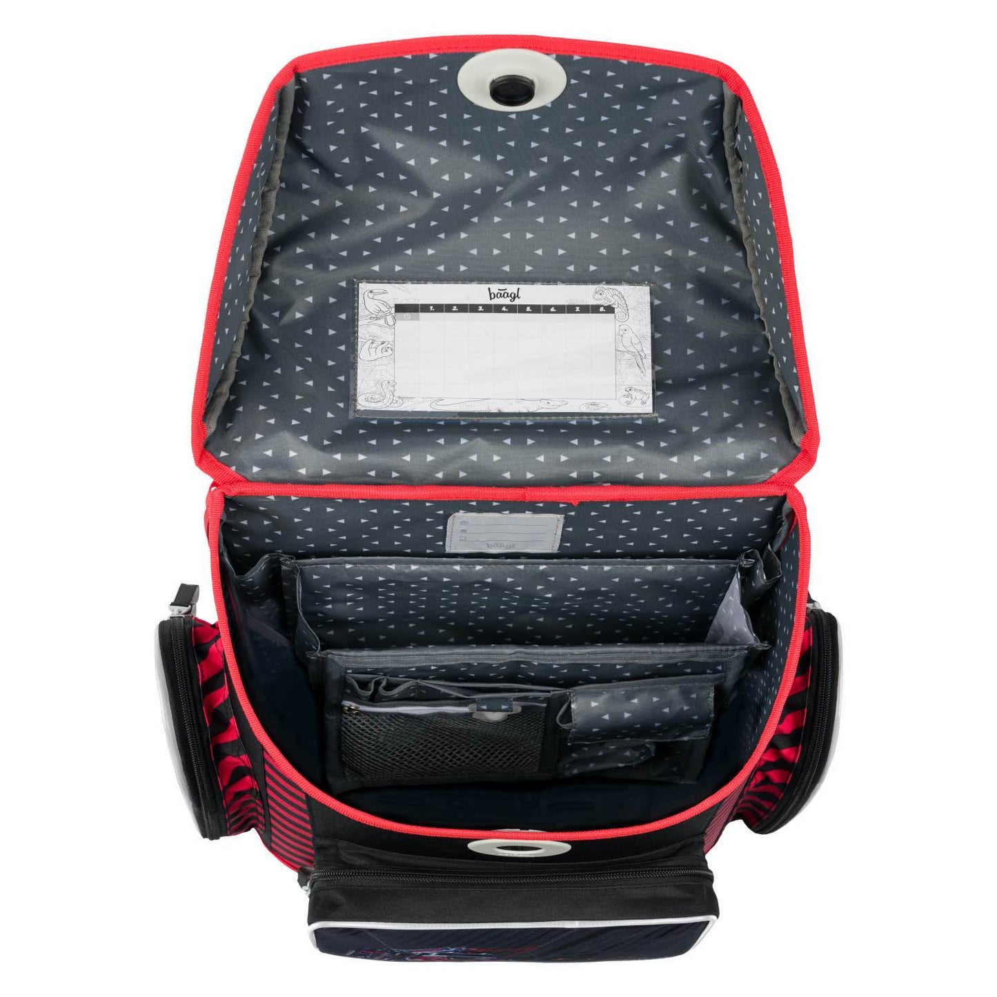 Ergo Feuerwehr Schulranzen-Set 3tlg: Schulranzen, Federmäppchen, Turnbeutel