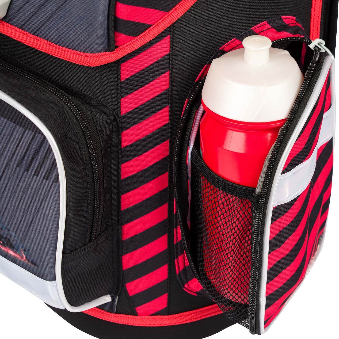 Ergo Feuerwehr Schulranzen-Set 3tlg: Schulranzen, Federmäppchen, Turnbeutel