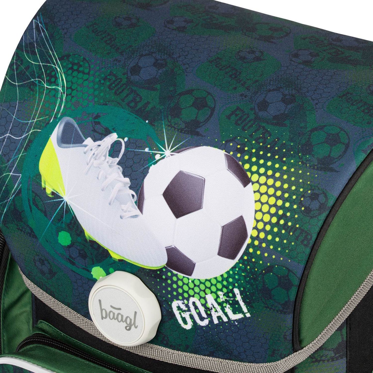Ergo Fußball Schulranzen-Set 3tlg: Schulranzen, Federmäppchen, Turnbeutel