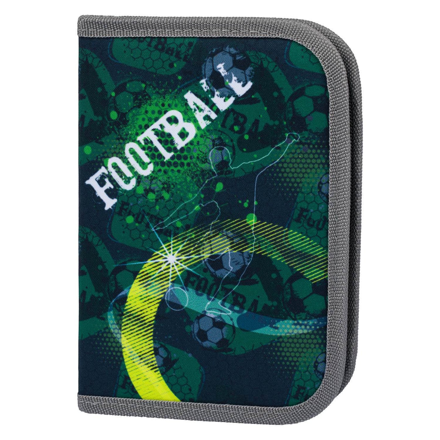 Ergo Fußball Schulranzen-Set 3tlg: Schulranzen, Federmäppchen, Turnbeutel