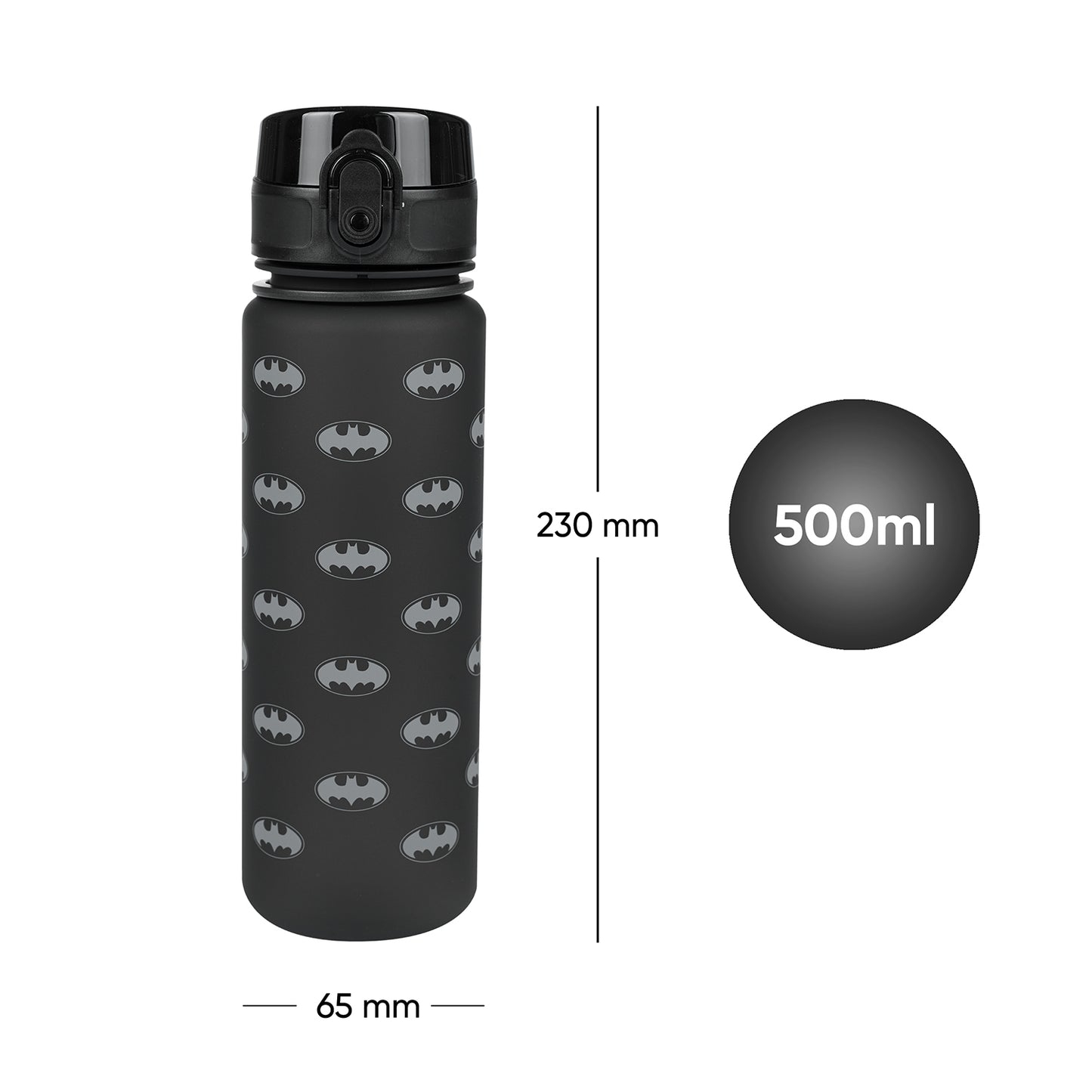 Tritan Trinkflasche Batman Logo, 500 ml