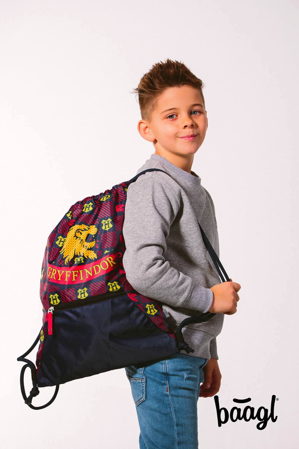 Zippy Harry Potter Gryffindor Schulranzen-Set 3tlg: Schulranzen, Federmäppchen, Turnbeutel