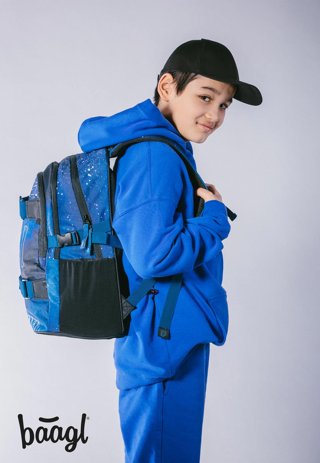 Schulrucksack Skate Steel