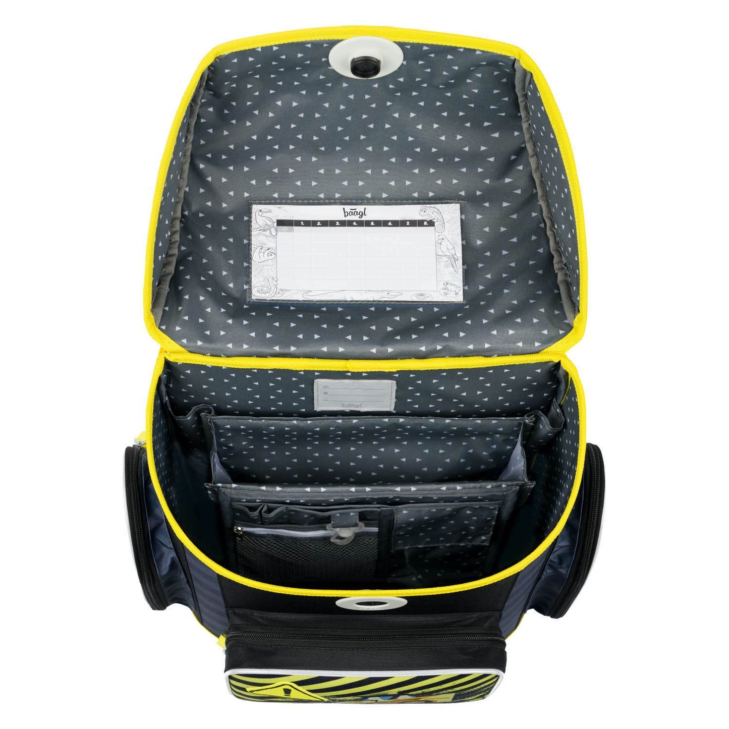 Ergo Bagger Schulranzen-Set 5tlg: Schulranzen, Federmäppchen, Turnbeutel, Brotdose, Heftmappe