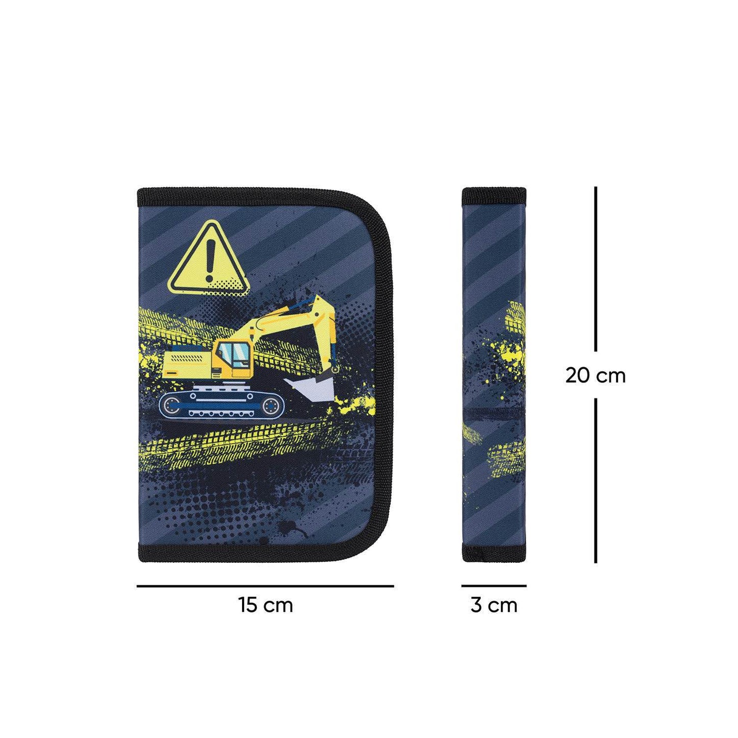 Ergo Bagger Schulranzen-Set 5tlg: Schulranzen, Federmäppchen, Turnbeutel, Brotdose, Heftmappe