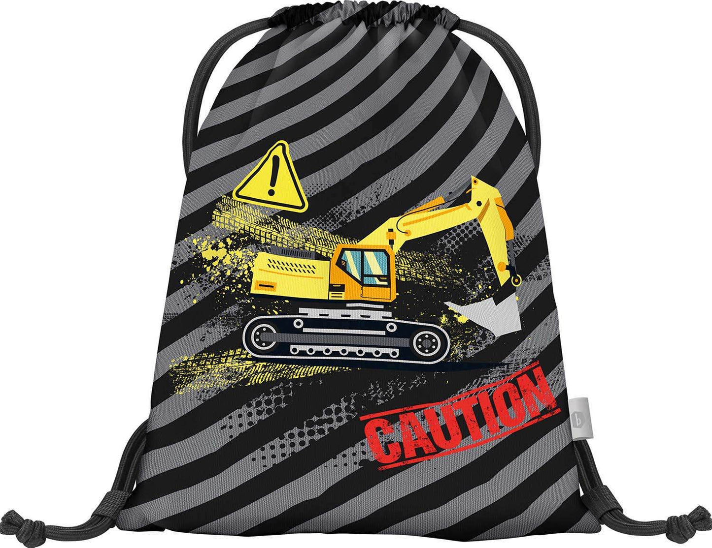 Ergo Bagger Schulranzen-Set 5tlg: Schulranzen, Federmäppchen, Turnbeutel, Brotdose, Heftmappe