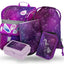 Zippy Unicorn Universe Schulranzen-Set 5tlg: Schulranzen, Federmäppchen, Turnbeutel, Brotdose, Heftmappe