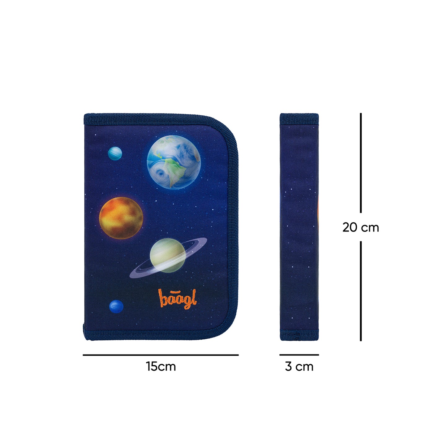 Federmäppchen 1-Fach Planeten