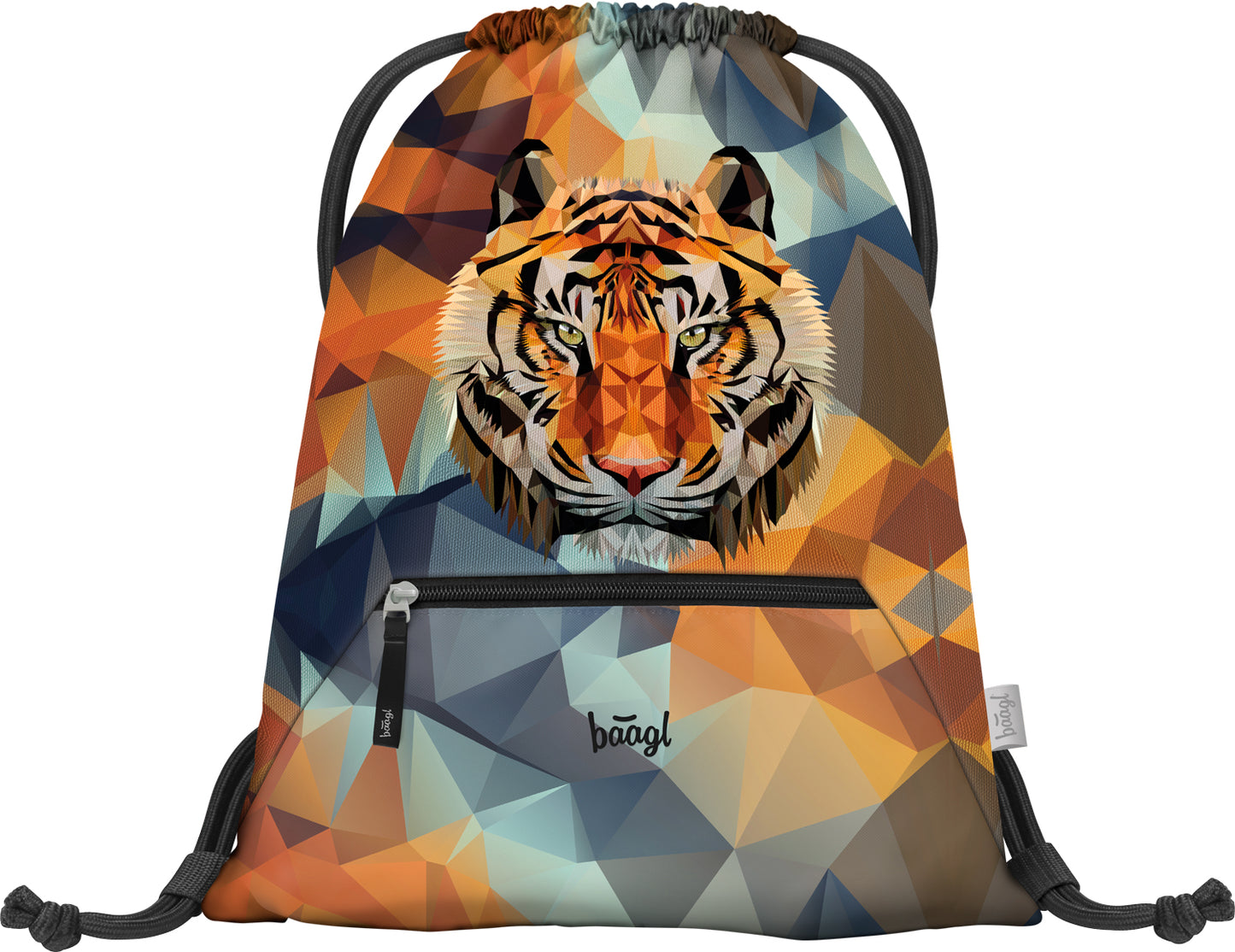 Turnbeutel mit Tasche Wild Tiger