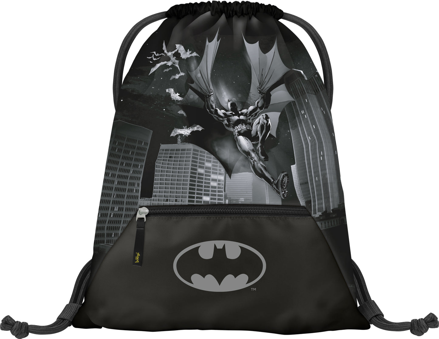 Turnbeutel mit Tasche Batman Dark City