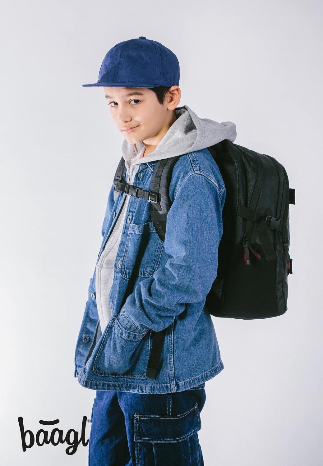 Schulrucksack Skate Red