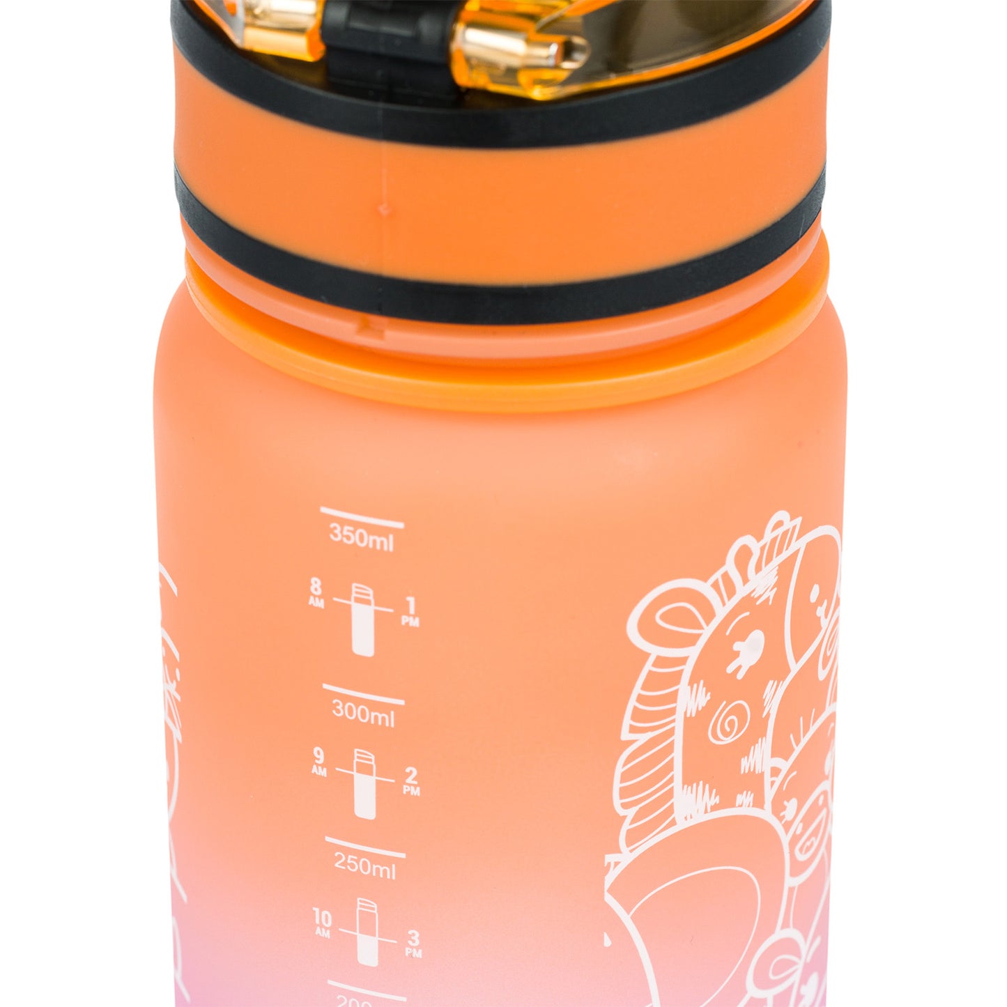 Tritan Trinkflasche Gradient Tiere, 350 ml