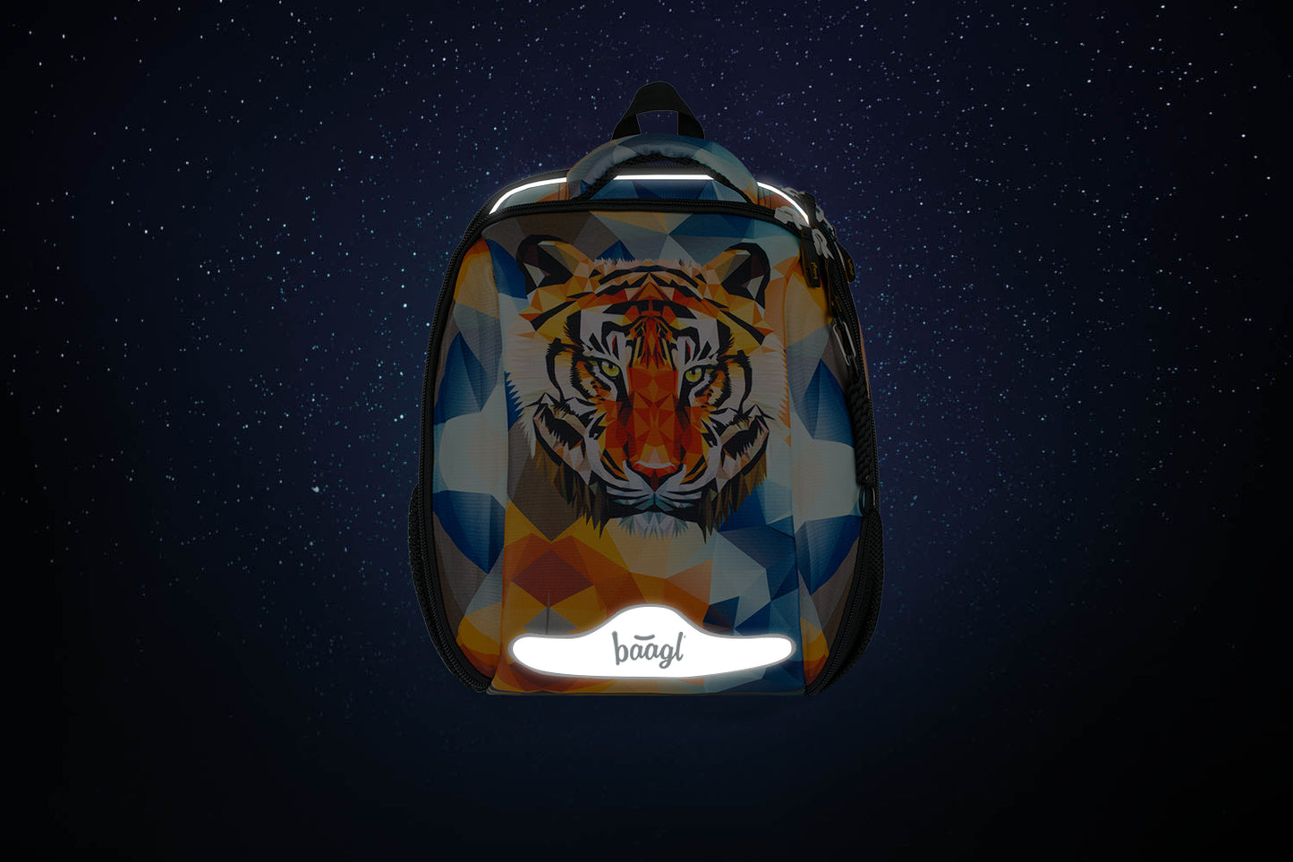 Shelly Wild Tiger Schulranzen-Set 3tlg: Schulranzen, Federmäppchen, Turnbeutel