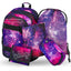 Skate Galaxy Rucksack-Set 5tlg: Rucksack, Federmäppchen, Turnbeutel, Geldbörse, Heftmappe
