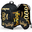 Skate Gold Rucksack-Set 5tlg: Rucksack, Federmäppchen, Turnbeutel, Geldbörse, Heftmappe