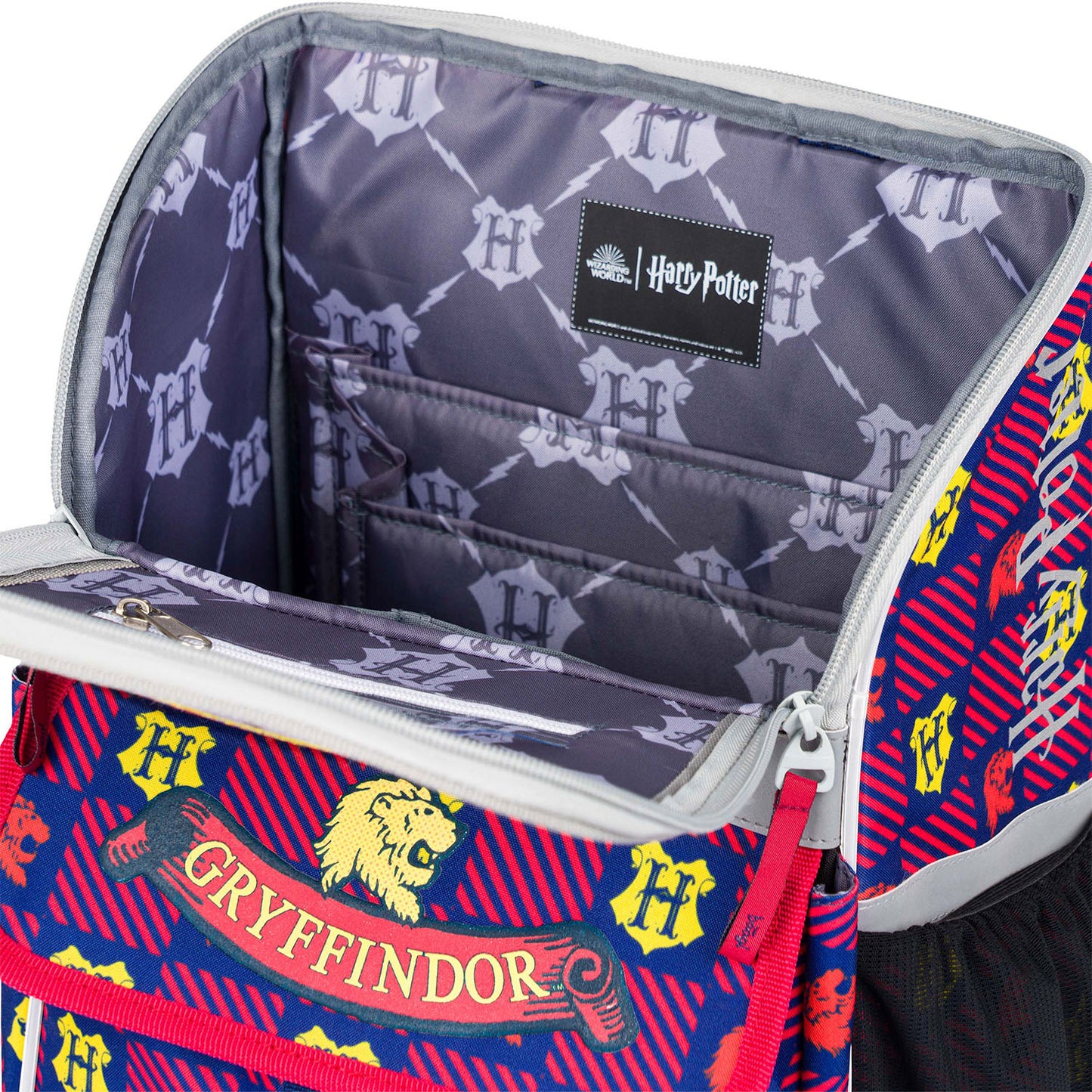 Zippy Harry Potter Gryffindor Schulranzen-Set 5tlg: Schulranzen, Federmäppchen, Turnbeutel, Brotdose, Geldbörse