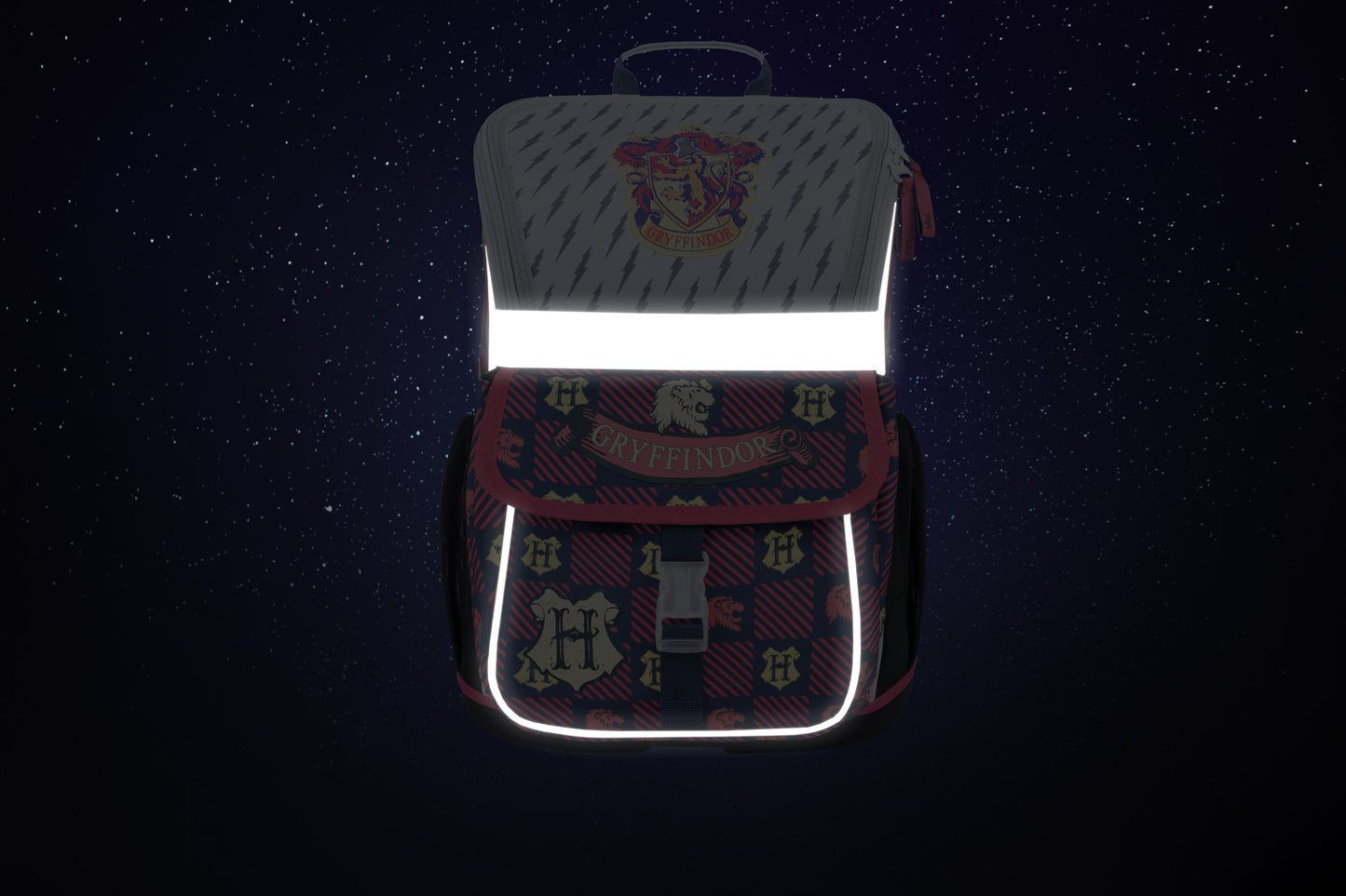 Zippy Harry Potter Gryffindor Schulranzen-Set 5tlg: Schulranzen, Federmäppchen, Turnbeutel, Brotdose, Geldbörse