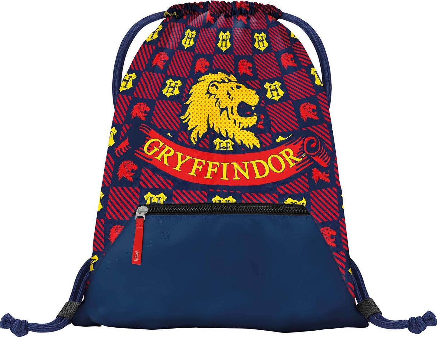 Zippy Harry Potter Gryffindor Schulranzen-Set 5tlg: Schulranzen, Federmäppchen, Turnbeutel, Brotdose, Geldbörse