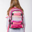 Skate Pink Stripes Rucksack-Set 3tlg: Rucksack, Federmäppchen, Turnbeutel