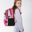 Skate Pink Stripes Rucksack-Set 3tlg: Rucksack, Federmäppchen, Turnbeutel
